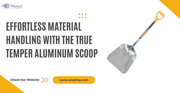 Effortless Material Handling with the True Temper Aluminum Scoop