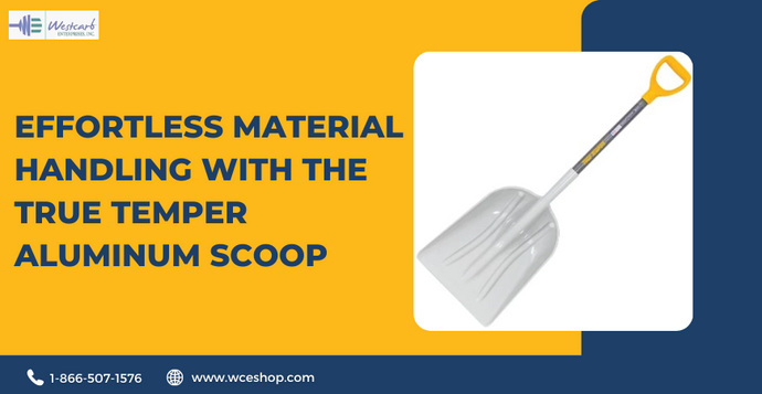 Effortless Material Handling with the True Temper Aluminum Scoop