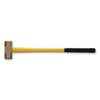 Ampco Safety Tools 065-H-69FG Sledge Hammer Non-Sparking Non-Magnetic Corrosion Resistant 3 lb Pack of 1