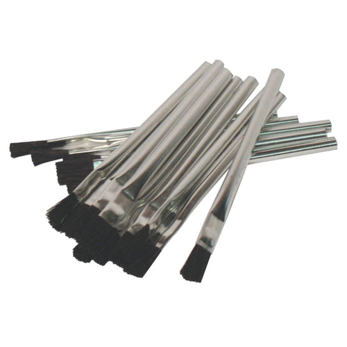 Anchor Brand Acid Brushes, 6 in L, 1/2 in W, Polished Handle - 144 Counts Pack of 1