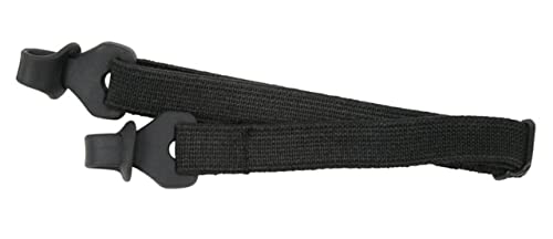 MCR Safety 135-212 Elastic SPOGGLE Strap, Black, One Size Pack of 1