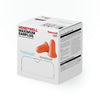 MAXIMUM Disposable Earplugs, Foam, Coral, Corded, 100 Piece