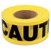 C.H. Hanson 337-16000 Yellow Caution Barricade Tape 2 mil, 1000 ft Yellow/Black Caution Yellow Pack of 1