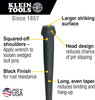 Klein Tools 409-3255 Broad-Head Bull Pin 1-1/4-Inch Pack of 1