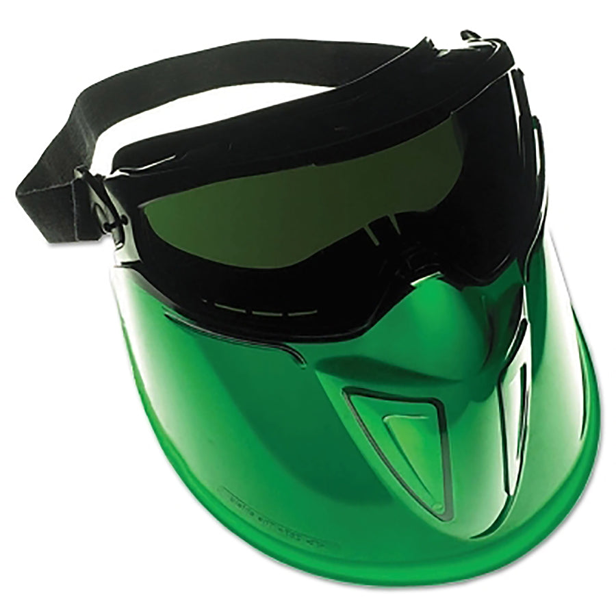 Monogoggle 412-18631 XTR & The Shield Full Face Black Frame Face Shield Anti Fog Pack of 1