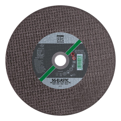 Pferd 419-64016 Type 1 Metal A-SG Portable Cut-Off Wheel Arbor 24 Grit Pack of 1