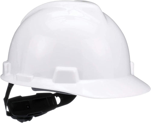 MSA 454-477482 V-Gard Cap Style Safety Hard White Hat Suspension Polyethylene Straps Pack of 1