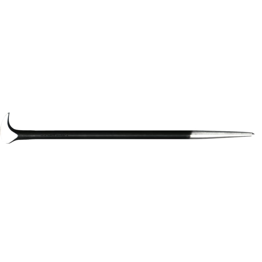 Lady foot Pry Bar, 12" Length, 7/16" Stock, Right Angle Chisel/ Straight Tapered Point - Pack of 1