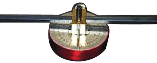 Flange Wizard 496-28439 Magnetic Circle Layout and Burning Guides, Black Pack of 1