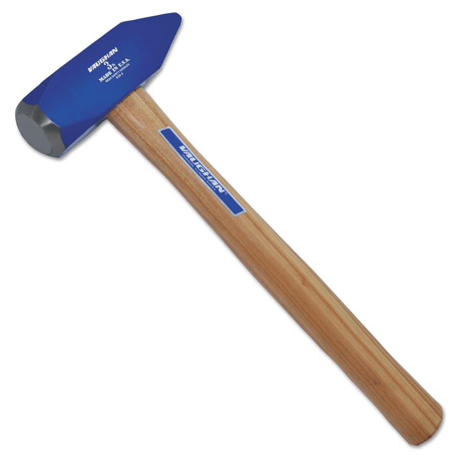 Heavy Hitters Blacksmith Hammer, 3 oz, Straight Hickory Handle, Precision Forged Tool for Blacksmithing Pack of 1
