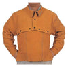 Leather 902-Q-2-L Cape Sleeves Snaps Closure Large Golden Brown Pack of 1