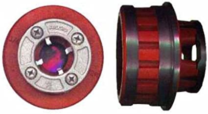 Ridgid 37390 Model 12R 1/2-Inch NPT Alloy RH Threader Die Head Complete, Red/Pack of 1