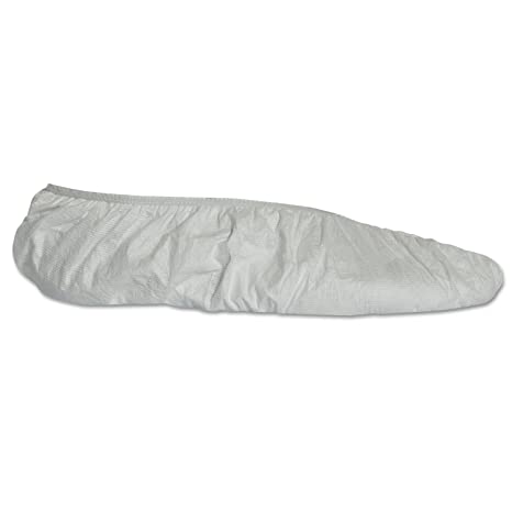 Dupont TY450S-L Protective Shoe Covers, Large, Dupont Sure Step, Gray (Pack of 200)