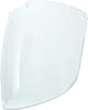 UVEX by Honeywell S9555 Uvex Turboshield Clear Polycarbonate Replacement Visor and Clear Lens with Dual Anti-Scratch/Anti-Fog Lens Coating (Pack of 1)