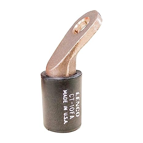 LENCO MARINE 08010 CT-10FA Stud Hole Quick Connect Terminal 257 degrees Fahrenheit, Pack of 1
