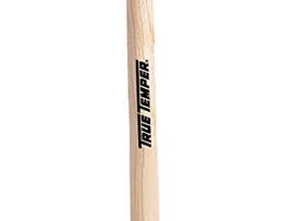 True Temper 1680100 Durable Poly Scoop Shovel with 48-Inch Hardwood Handle