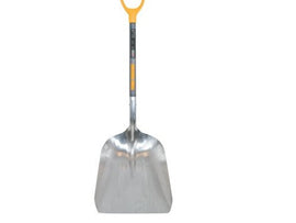 True Temper's Heavy-Duty Aluminum Scoop Shovel with D Handle