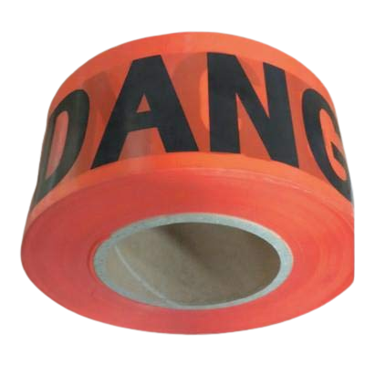 Anchor Brand 101-R10003 Economy Barrier Tape 3 in x 1000 ft Red Danger Pack of 1