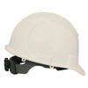 Jackson Safety 138-20392 White Charger Ratchet Cap Style Hard Pack of 1