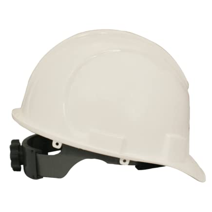 Jackson Safety 138-20392 White Charger Ratchet Cap Style Hard Pack of 1