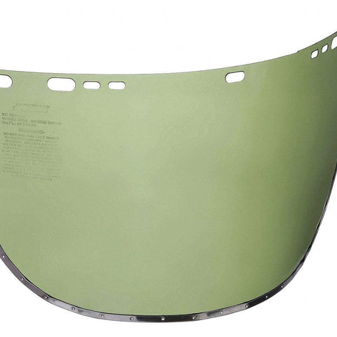 JACKSON SAFETY 138-29053 CLEAR Visor Face Green Shield Acetate Window Pack of 1