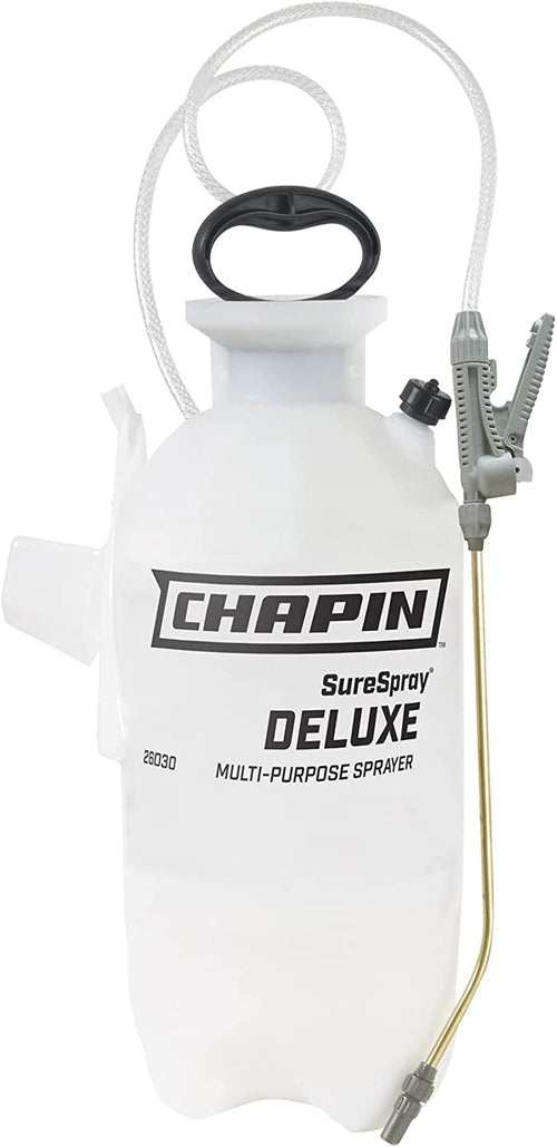 SureSpray 139-26030 Deluxe Sprayer 3 Gal Herbicides and Pesticides Hose Pack of 1