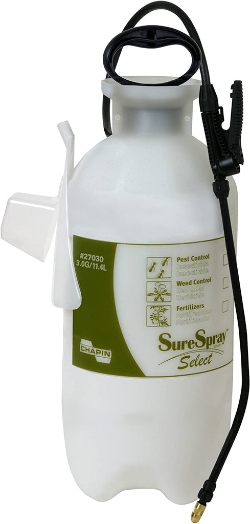 SureSpray 139-27030 Deluxe Sprayer 3 Gal Herbicides and Pesticides Hose Pack of 1