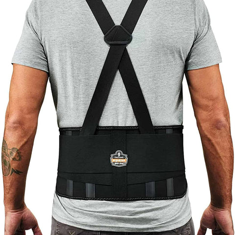 Ergodyne 150-11094 ProFlex 1650 Economy Elastic Back Support, Large, Black Pack of 1