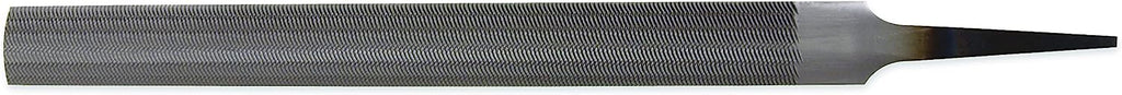 Crescent Nicholson 04861N 6" Half Round Double Cut Smooth File Double Cut Teeth, High Carbon Steel, Single Hand File Without Handle, Suitable for Shaping Metal, Wood Pack of 1