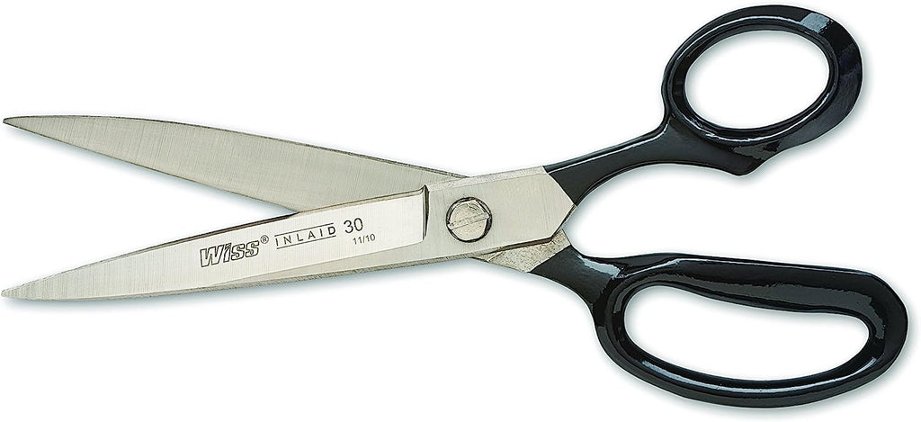Crescent Wiss 8-1/8" Professional Stainless Steel Comfort Grip, All-Purpose | Industrial Inlaid Straight Trimmers - T38N Black Pack of 1