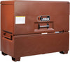 60" Site-Vault™ Crescent Piano Box - Secure On-Site Storage Solution with Built-in Bins