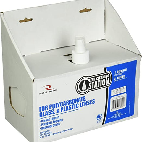 Radians LCS080600 Glasses And Plastic Lenses Cleaning Station Solution