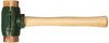 Garland Mfg 31004 Split Head Rawhide Hammer, Wood Handle, 2" 14" Handle, Rawhide Wood Color Pack of 1