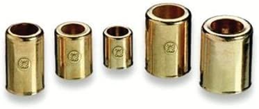 Glarks 220-Piece Brass Ferrules Compression Sleeve Kit