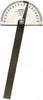 General Tools 18 Round Head Stainless Steel Metal Angle Protractor - Accurate Measurement Tool for Precise Angles