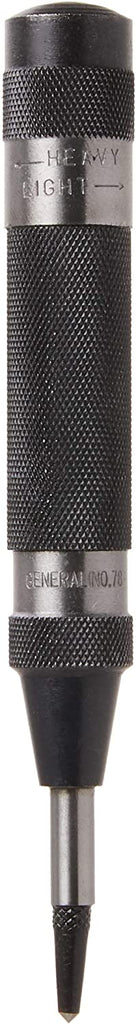 General Tools #78 Heavy-Duty Automatic Nail Punch - Precision Marking and Drilling Tool