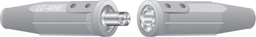 Lenco 05040 Cable Connector, Single Oval-Point Screw Connection, 1/0-4/0 Cap, Black Pack of 1