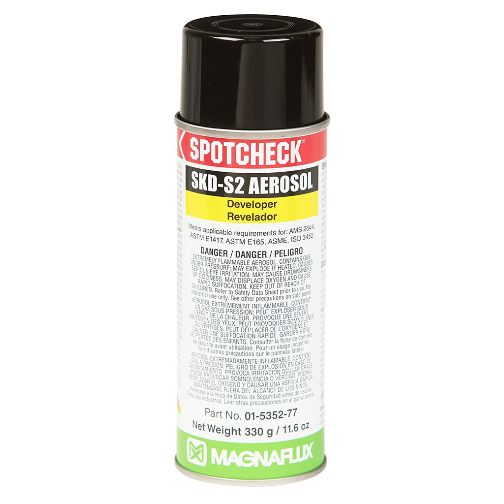 Magnaflux Spotcheck SKD-S2 Solvent Developer - Enhanced Contrast and Quick Drying