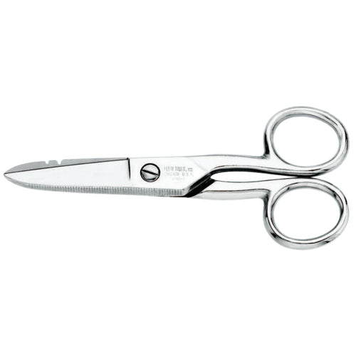 Klein Tools 409-2100-7 Electrician's Scissors Nickel Plated Pack of 1