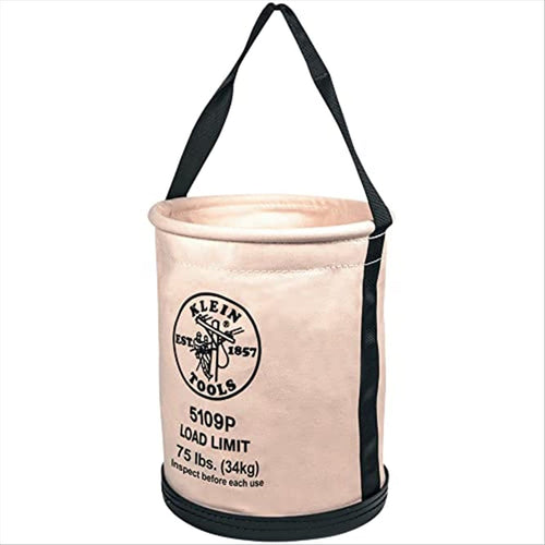 Klein Tool 409-5109S Wide-Opening Straight Wall Bucket 1 Compartment 15 Inch Pack of 1