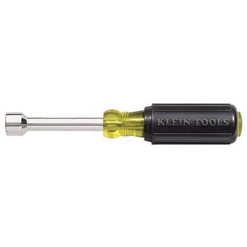 Klein Tools 630-5/16 Nut Driver Tip Nut Driver with 3-Inch Hollow Shaft Cushion Grip Handle Pack of 1