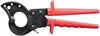 Klein Tools 63060 Cable Cutters, Ratcheting Heavy Duty Cutters for Up to 750 MCM, Great for Cable Preparation | Red-Black Pack of 1