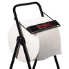 Commercial Toilet Paper Jumbo Roll Dispenser Wall Mount - Double (2 Roll) Locking Holder (White)