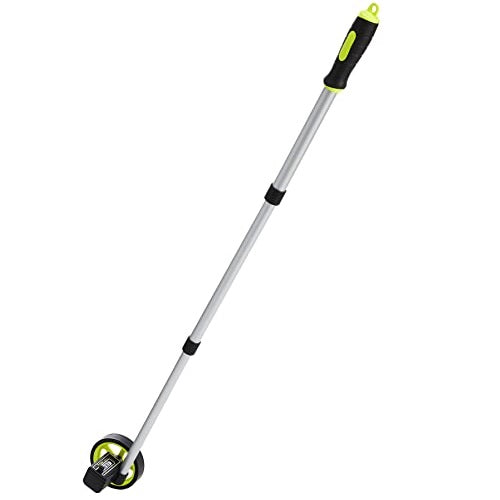 Komelon “41”-Inch Polyvinyl Telescoping Handle Meter-Man Measuring Silver Wheel- ML1212