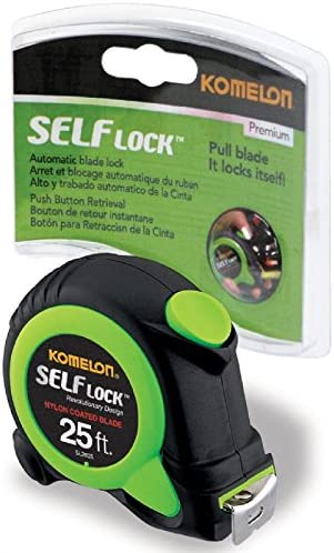 Komelon Self-Lock Foot Power Tape Coated With Nylon