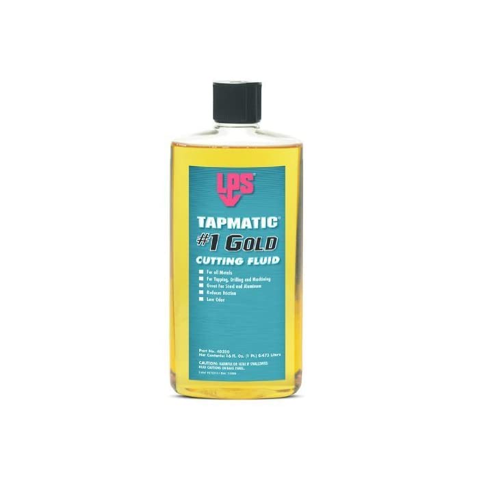 LPS 16 Oz Dual Action #1 Gold Tapmatic Category Cutting and Tapping Fluids - 428-40320