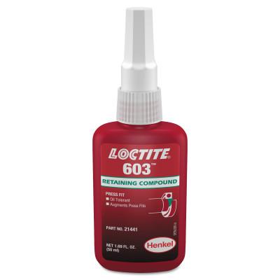 Loctite 231099 Green LOC21441 603 Retaining Compound Oil Tolerant 50 mL Pack of 1