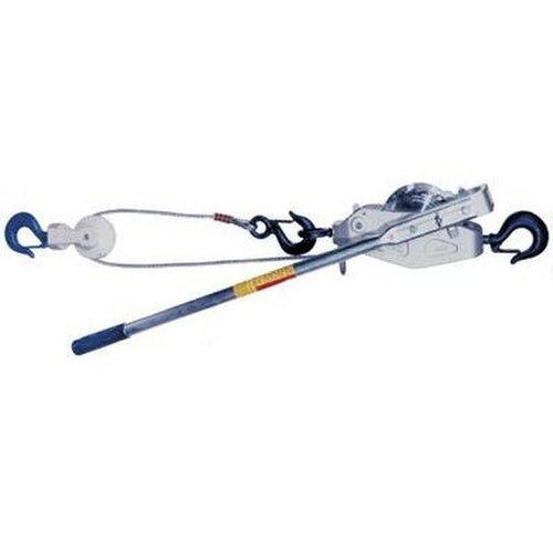 Lugall Cable Ratchet Hoist-Winches - 1-1/8ton Cable Winch-Hoist Hook Small Pack of 1