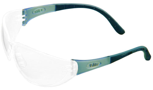 MSA 10038845 Arctic Elite Sightgard Indoor Humid Condition Safety Glass with Black Frame Polycarbonate Anti-Fog Lens Clear Pack of 1