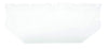 MSA 10115836 V-Gard Visor General Purpose Polycarbonate Clear Tint, Contoured 0.04"UV-Protected Hard Hat Accessory Pack of 1